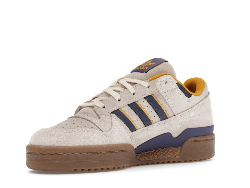 adidas Forum Low CL White Preloved Violet Yellow