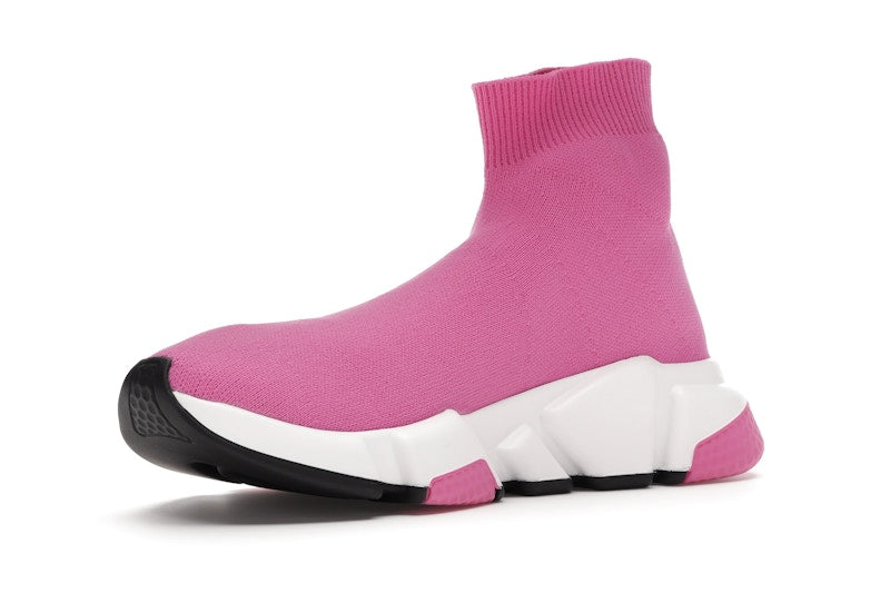 Balenciaga Speed Trainers Mid Pink White (Women's)