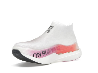 On Running Cloudboom Strike LS White Raspberry
