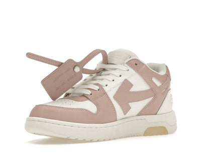 OFF-WHITE Out Of Office "OOO" Low Tops White Pink (Women's)