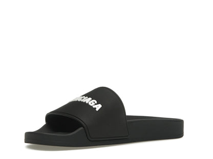 Balenciaga Pool Slide Black White (Women's)