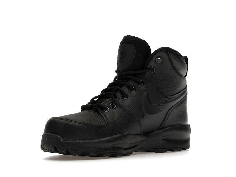 Nike Manoa Leather Triple Black (GS)