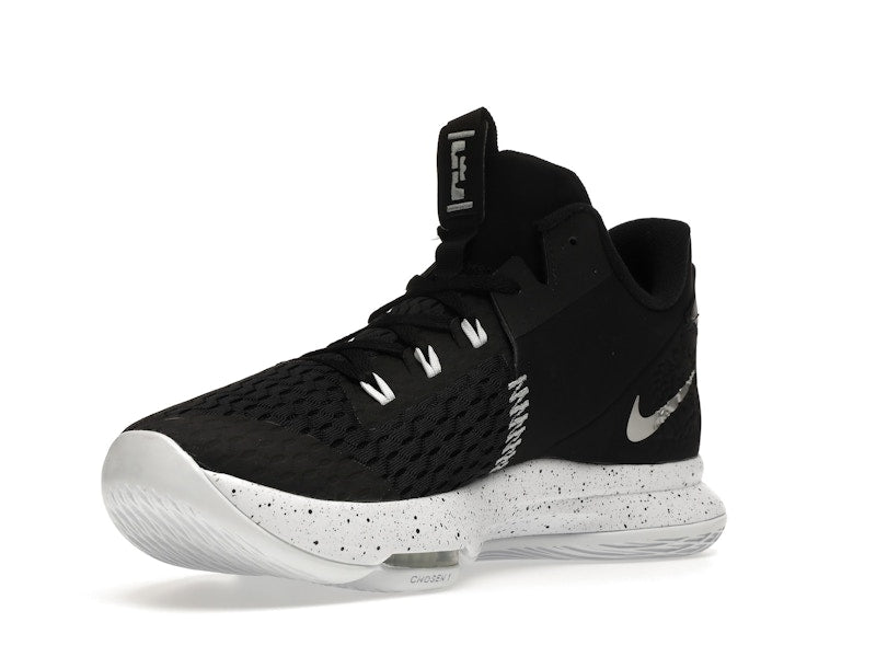 Nike LeBron Witness 5 Black Metallic Silver