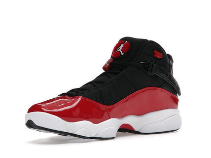 Jordan 6 Rings Black Gym Red White