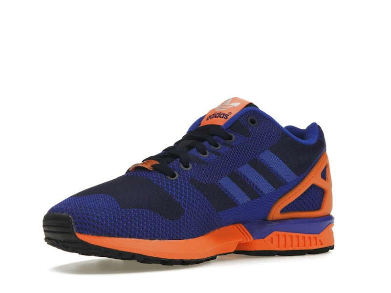 adidas ZX Flux Weave Dark Blue Orange