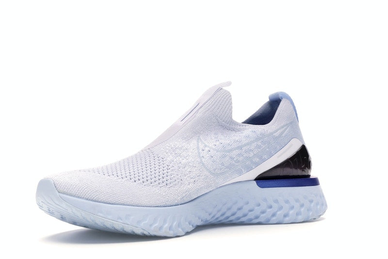 Nike Epic React Moc Flyknit White Hydrogen Blue