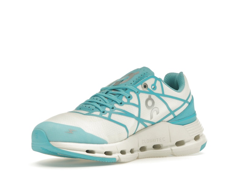 On Running Cloudnova Z5 White Cyan (Women's)