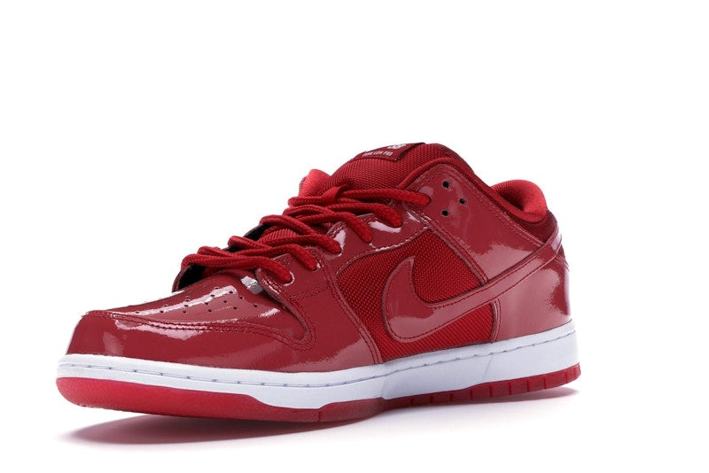 Nike SB Dunk Low Red Patent Leather