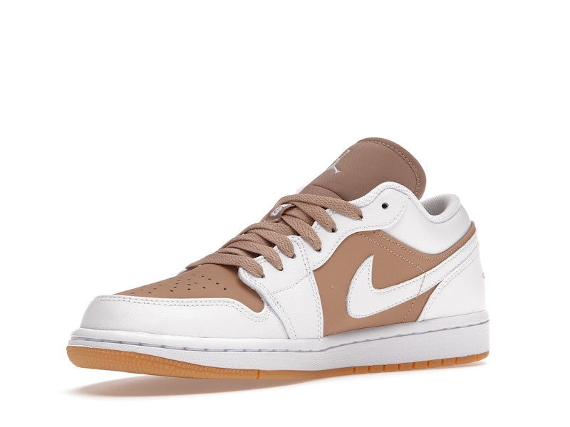Jordan 1 Low Gum White