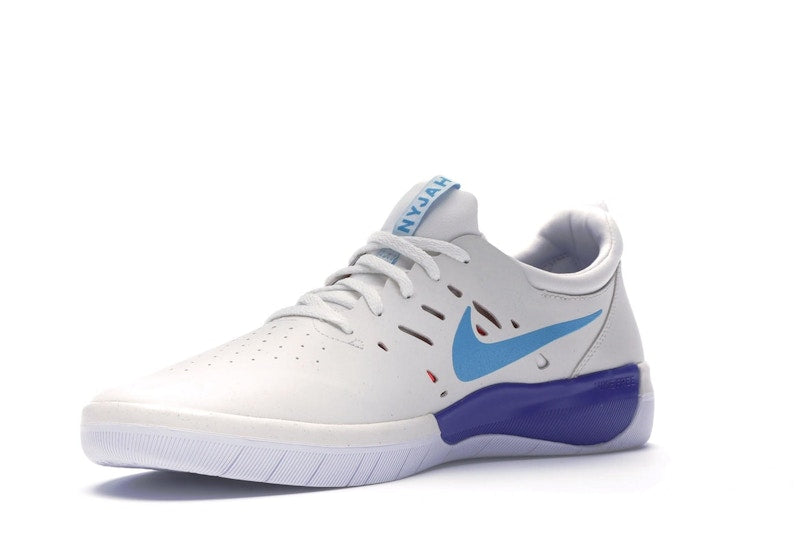 Nike SB Nyjah Summit White Light Blue Fury