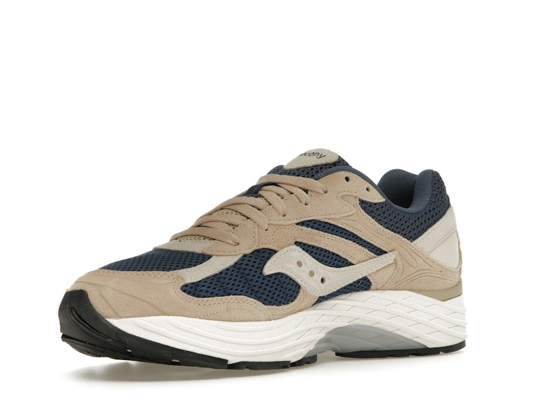 Saucony ProGrid Omni 9 Premium Beige Navy Blue