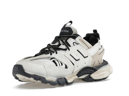 Balenciaga Track Worn Out In White Black