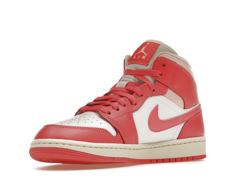 Jordan 1 Mid Strawberries and Cream (Women's)