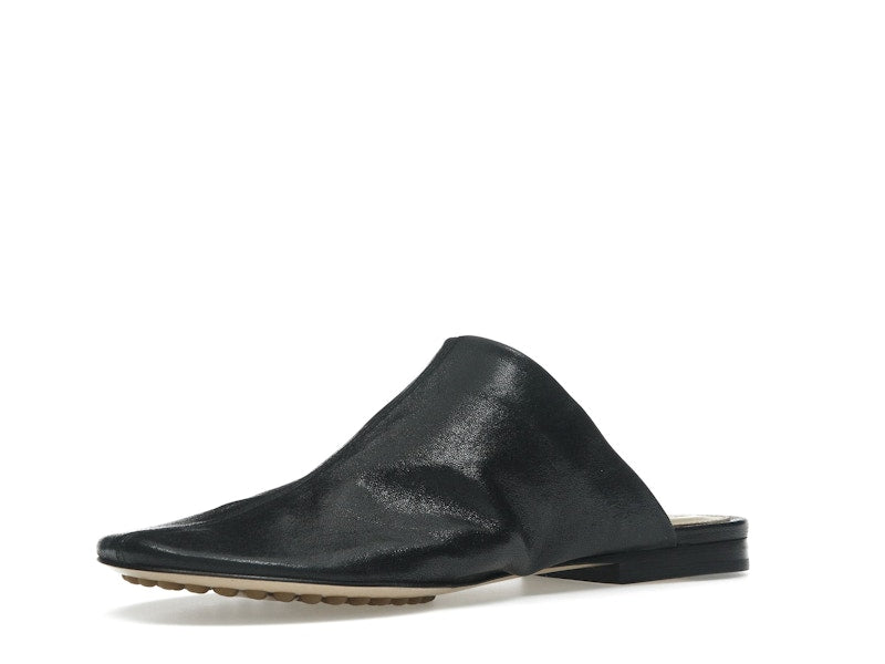 Bottega Veneta Leather Dot Sock Slippers Black (Women's)