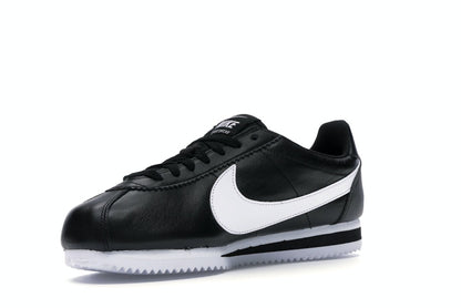 Nike Classic Cortez Mini Swoosh Black White