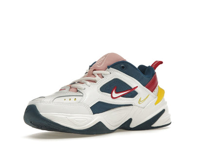 Nike M2K Tekno Blue Force Summit White Chrome Yellow (Women's)