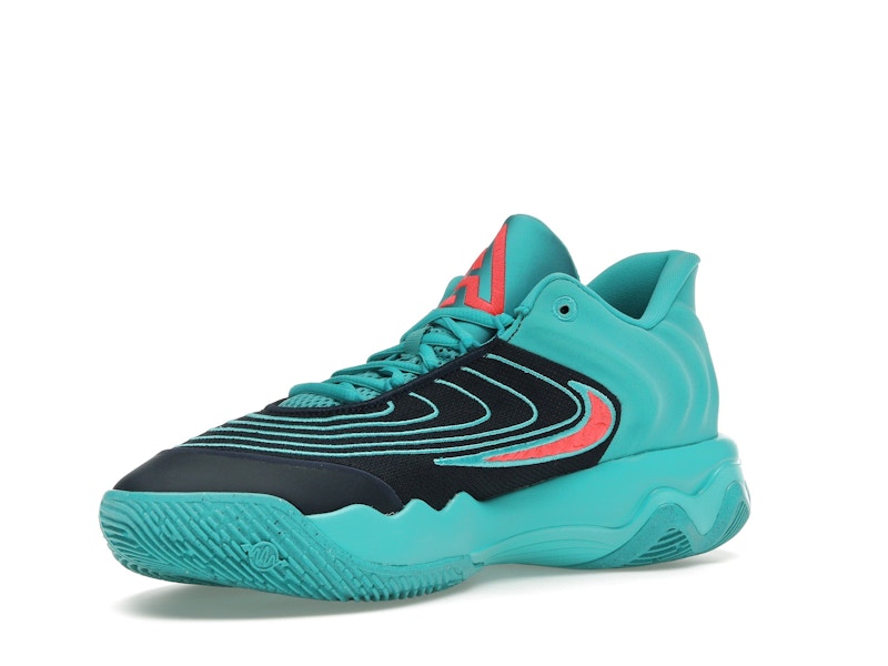 Nike Giannis Immortality 4 Dusty Cactus Obsidian Bright Crimson