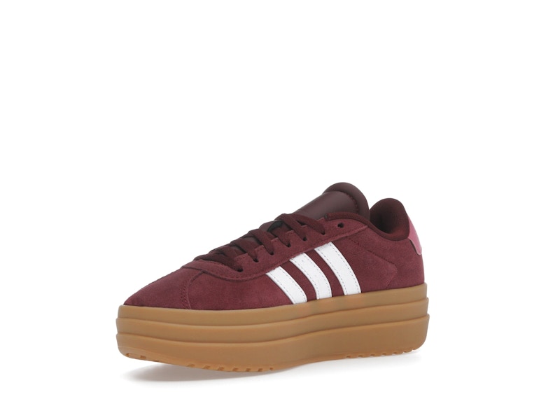 adidas VL Court Bold Shadow Red Cloud White Pink Fusion (GS)