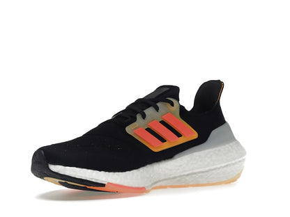 adidas Ultra Boost 22 Black Turbo Flash Orange