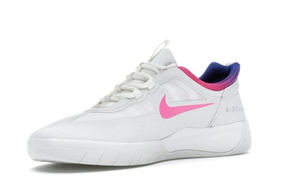 Nike SB Nyjah Free 2 Summit White Pink Blast Racer Blue