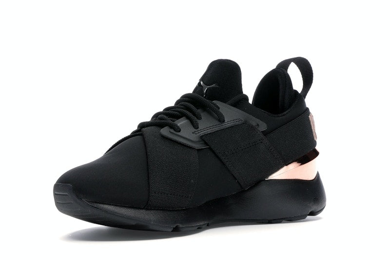 Puma Muse Metal Black Rose Gold (Women's)