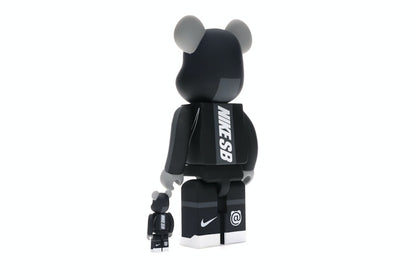 Bearbrick Nike SB 100% & 400% Set Black