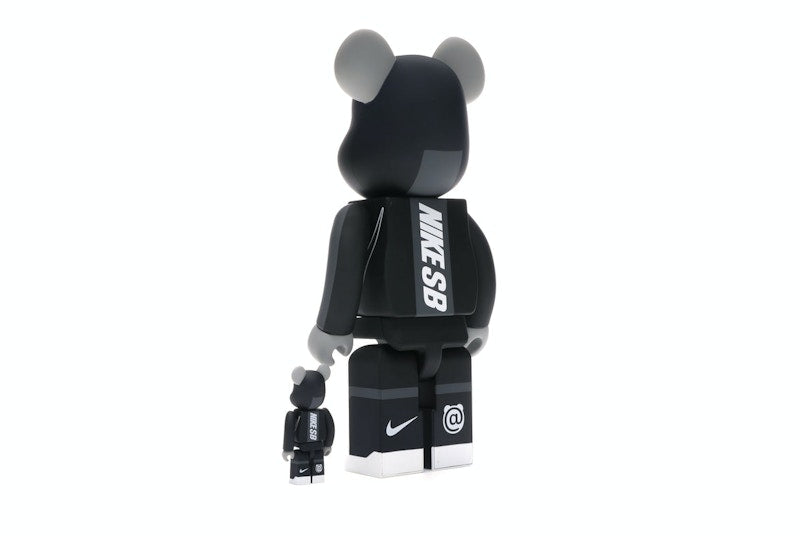 Bearbrick Nike SB 100% & 400% Set Black