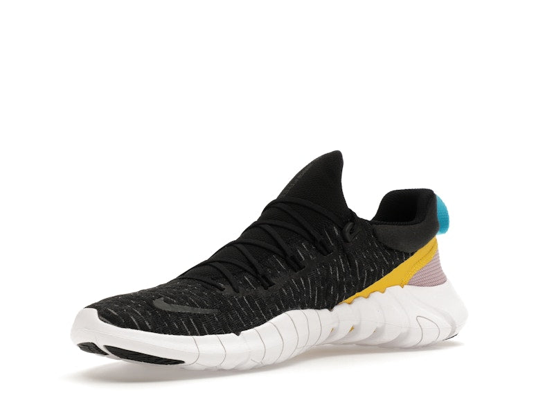 Nike Free Run 5.0 Dark Smoke Grey Vivid Sulfur Chlorine Blue
