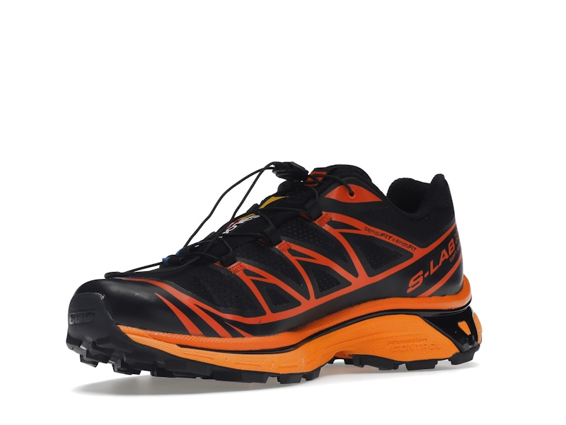 Salomon XT-6 Black Magnet Vibrant Orange