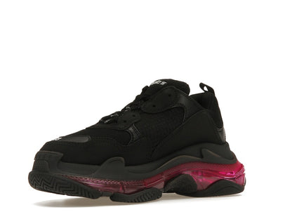 Balenciaga Triple S Clear Sole Neon Pink