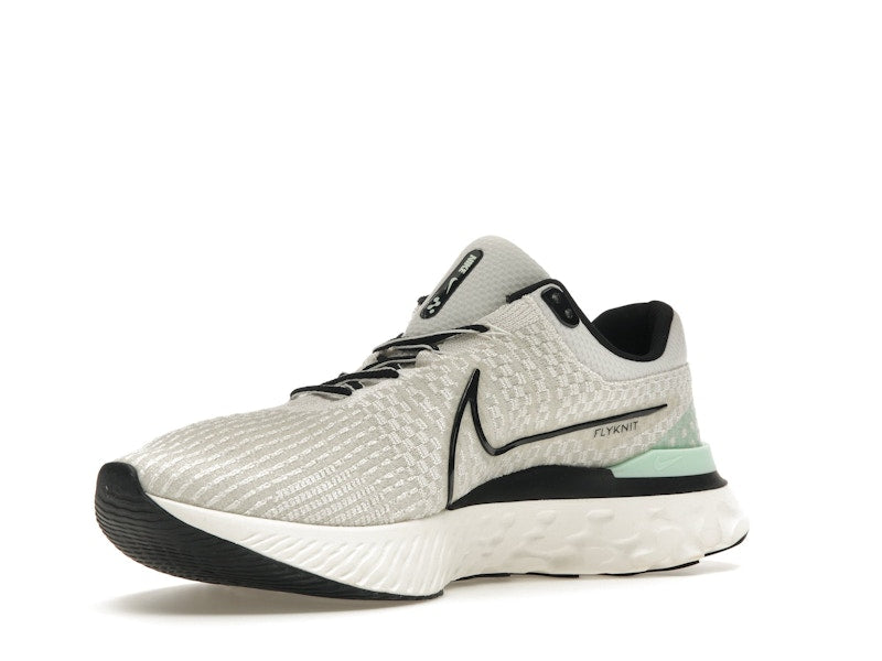 Nike React Infinity Run Flyknit 3 Phantom Black Mint