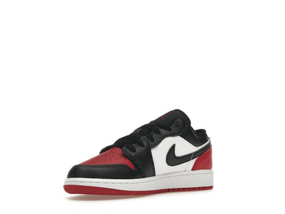 Jordan 1 Low Bred Toe 2.0 (GS)