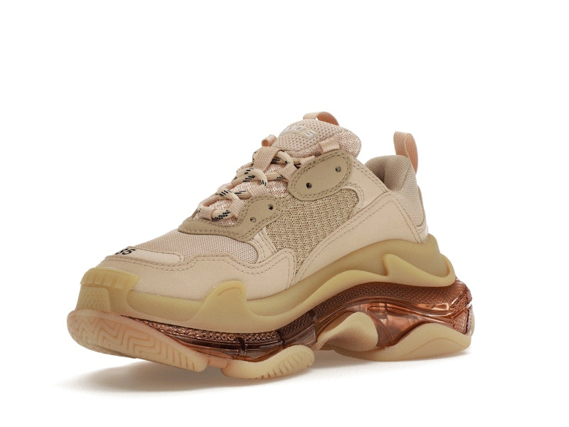 Balenciaga Triple S Clear Sole Beige (Women's)