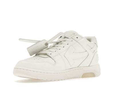 OFF-WHITE Out Of Office OOO Low Tops Triple White