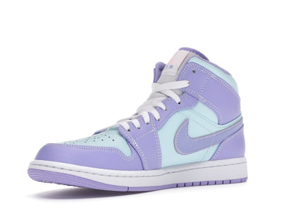 Jordan 1 Mid Purple Aqua