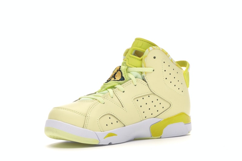 Jordan 6 Retro Dynamic Yellow Floral (PS)