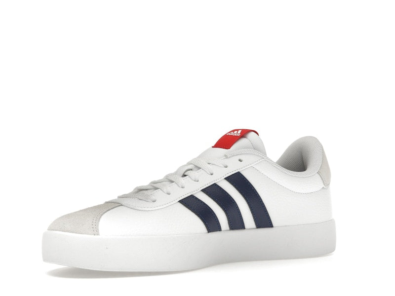 adidas Vl Court 3.0 Cloud White Dark Blue Better Scarlet