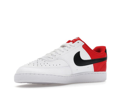 Nike Court Vision Low White Black University Red
