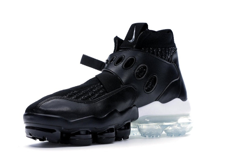 Nike Air VaporMax Premier Flyknit Black Metallic Silver White