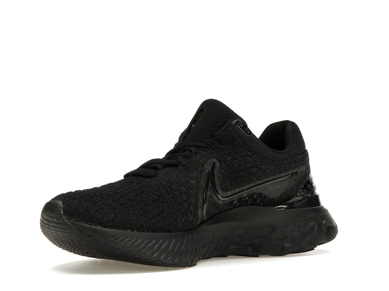 Nike React Infinity Run Flyknit 3 Triple Black (Women's)