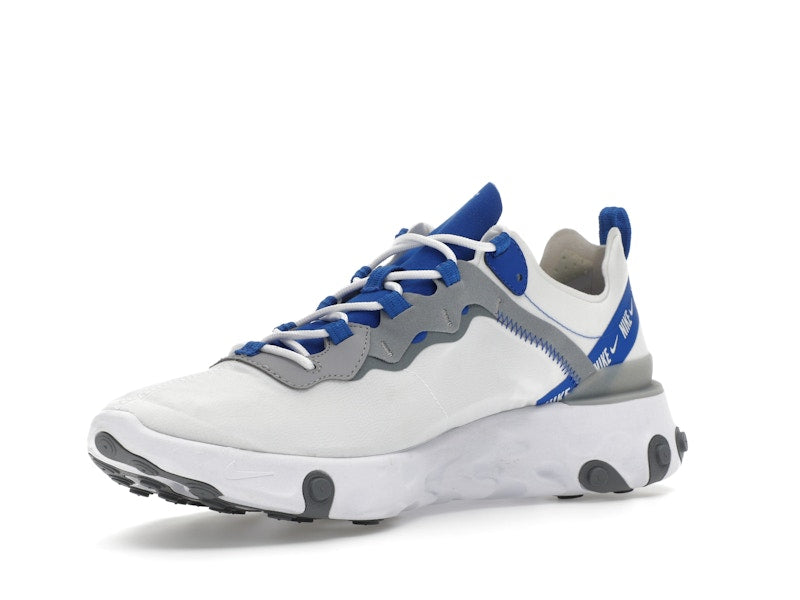 Nike React Element 55 White Game Royal Habanero Red