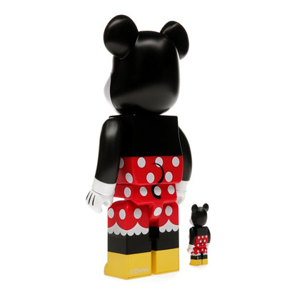 Bearbrick x Disney Minnie Mouse 100% & 400% Set