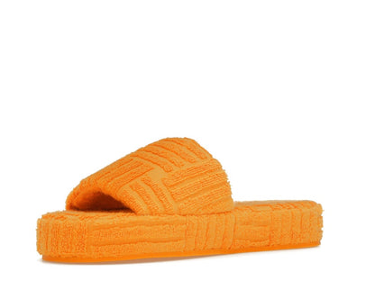 Bottega Veneta Resort Sponge Slide Tangerine