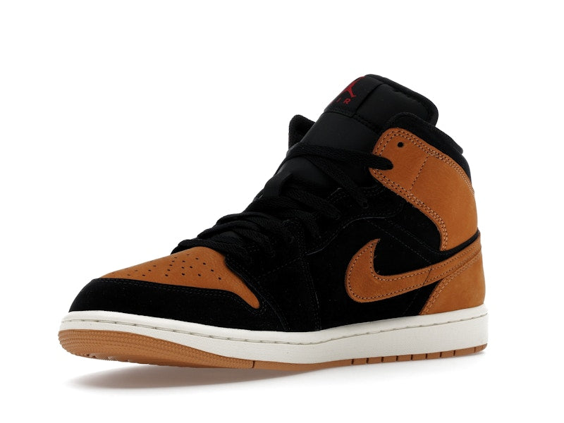 Jordan 1 Mid SE Black Flax