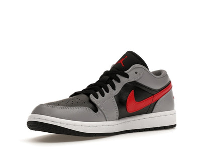 Jordan 1 Low Cement Grey Fire Red (Women's)