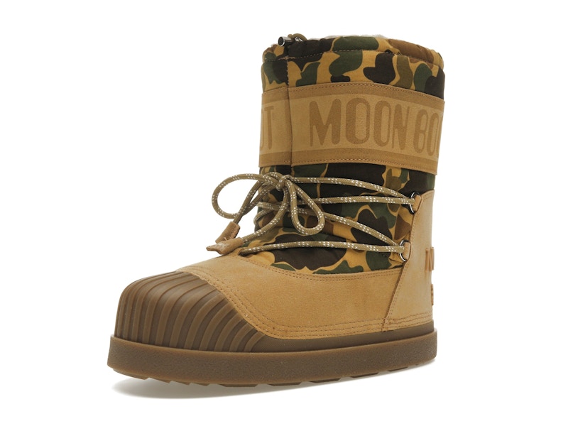 Moncler Shedir Snow Boots Palm Angels Camo