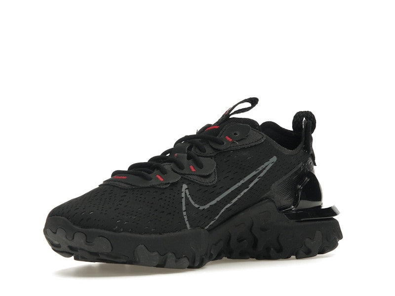 Nike React Vision Black Grey Swoosh