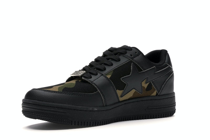 Bape 1st Camo Bape Sta Low Black
