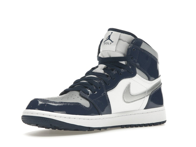 Jordan 1 Retro High Golf Patent Midnight Navy
