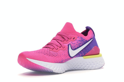 Nike Epic React Flyknit 2 Laser Fuchsia White (Women's)